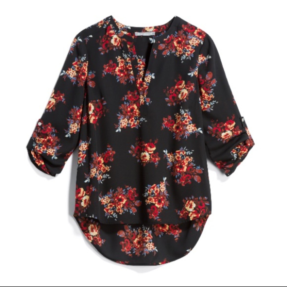 Koda Split Neck Blouse